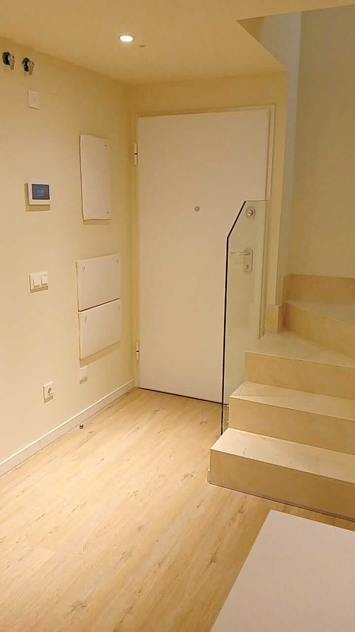entrada duplex moderno
